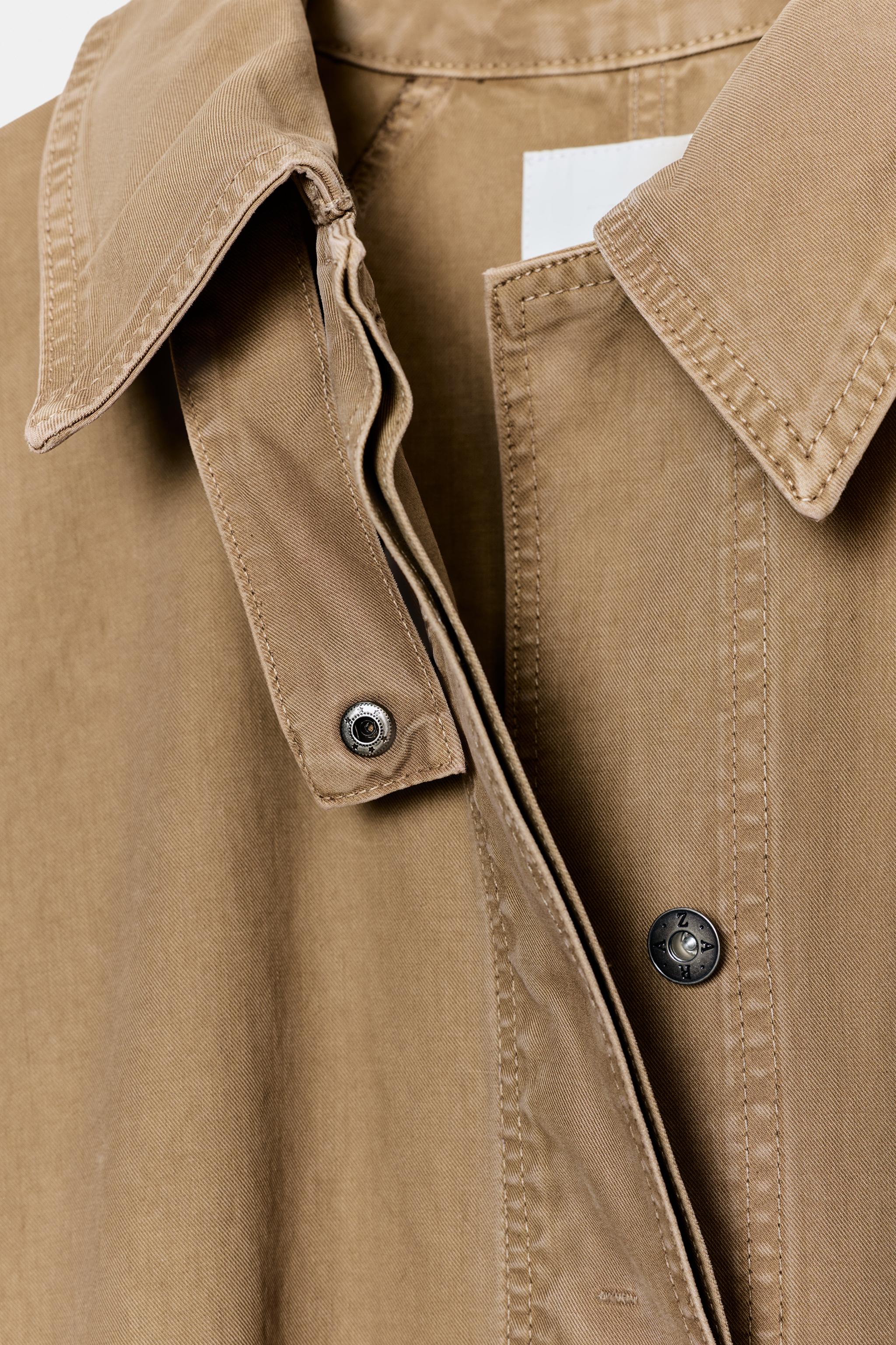 OVERSIZED LONG TRENCH COAT